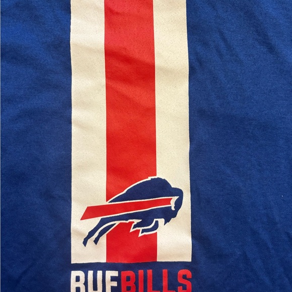 Buffalo Bills Mafia NFL Nike Dri-Fit Men’s Large L Polyester Wick Blue Shirt NWT - Picture 3 of 6